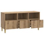 vidaXL TV skrinka Dub artisan 102 x 34,5 x 50 cm Kompozitné drevo – Obrázok 5
