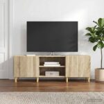 vidaXL TV skrinka Dub sonoma 150 x 31 x 50 cm Kompozitné drevo