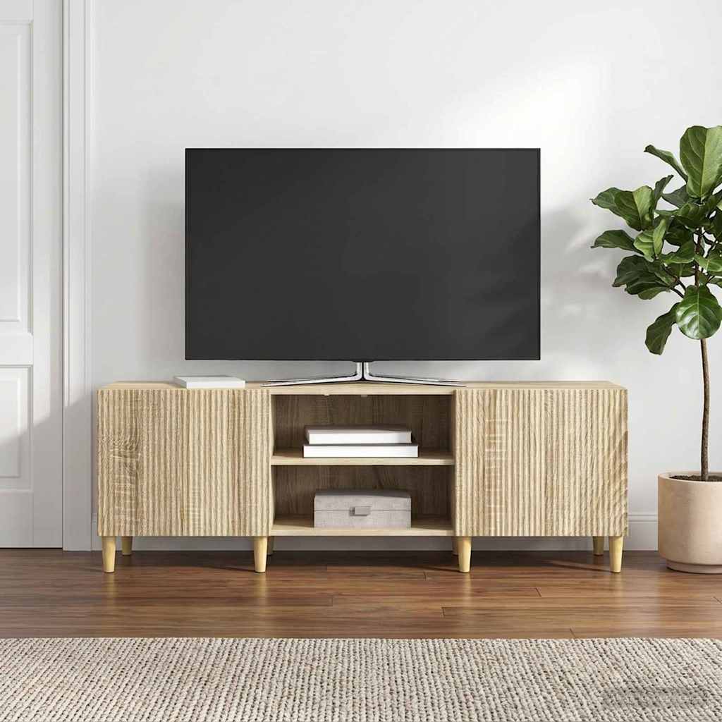 894687_1.jpg vidaXL TV skrinka Dub sonoma 150 x 31 x 50 cm Kompozitné drevo – Obrázok 1