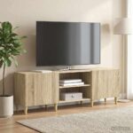 vidaXL TV skrinka Dub sonoma 150 x 31 x 50 cm Kompozitné drevo – Obrázok 4
