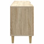 vidaXL TV skrinka Dub sonoma 150 x 31 x 50 cm Kompozitné drevo – Obrázok 7