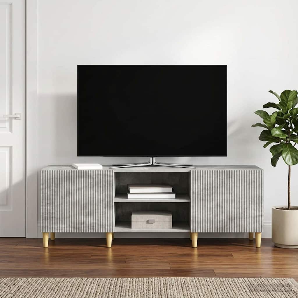 894688_1.jpg vidaXL TV skrinka Betónovo sivá 150 x 31 x 50 cm Kompozitné drevo – Obrázok 1