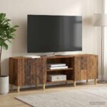 vidaXL TV skrinka Staré drevo 150 x 31 x 50 cm Kompozitné drevo – Obrázok 4