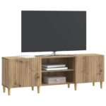 vidaXL TV skrinka Dub artisan 150 x 31 x 50 cm Kompozitné drevo – Obrázok 3