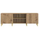vidaXL TV skrinka Dub artisan 150 x 31 x 50 cm Kompozitné drevo – Obrázok 6