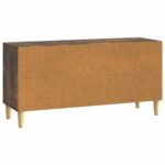 vidaXL TV skrinka Dymový dub 102 x 34,5 x 50 cm Kompozitné drevo – Obrázok 8