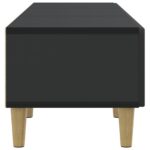 vidaXL TV skrinka Čierna 147 x 34,5 x 30 cm Kompozitné drevo – Obrázok 7