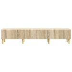 vidaXL TV skrinka Dub sonoma 147 x 34,5 x 30 cm Kompozitné drevo – Obrázok 6