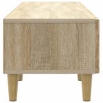 vidaXL TV skrinka Dub sonoma 147 x 34,5 x 30 cm Kompozitné drevo – Obrázok 7