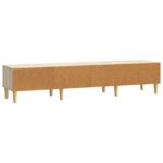 vidaXL TV skrinka Dub sonoma 147 x 34,5 x 30 cm Kompozitné drevo – Obrázok 8