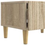 vidaXL TV skrinka Dub sonoma 147 x 34,5 x 30 cm Kompozitné drevo – Obrázok 9