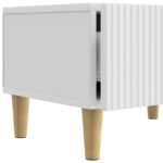 vidaXL TV skrinka Biela s vysokým leskom 147 x 34,5 x 30 cm – Obrázok 9