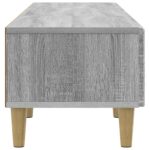 vidaXL TV skrinka Sivá sonoma 147 x 34,5 x 30 cm Kompozitné drevo – Obrázok 7