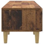 vidaXL TV skrinka Staré drevo 147 x 34,5 x 30 cm Kompozitné drevo – Obrázok 7