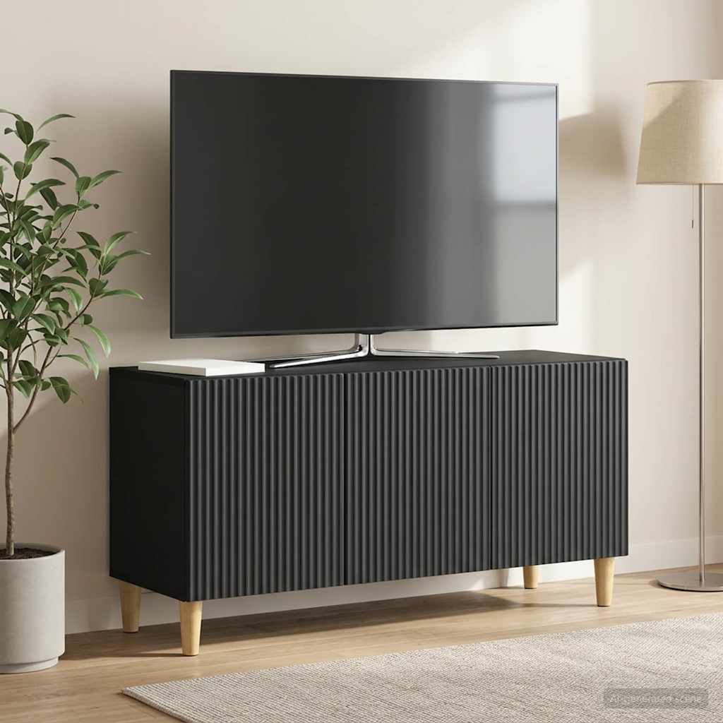 894716_1.jpg vidaXL TV skrinka Čierna 99 x 34,5 x 50 cm Kompozitné drevo – Obrázok 1