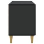 vidaXL TV skrinka Čierna 99 x 34,5 x 50 cm Kompozitné drevo – Obrázok 7