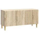 vidaXL TV skrinka Dub sonoma 99 x 34,5 x 50 cm Kompozitné drevo – Obrázok 2