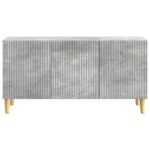 vidaXL TV skrinka Betónovo sivá 99 x 34,5 x 50 cm Kompozitné drevo – Obrázok 6