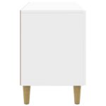 vidaXL TV skrinka Biela s vysokým leskom 99 x 34,5 x 50 cm – Obrázok 7