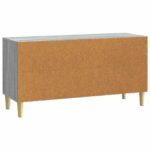 vidaXL TV skrinka Sivá sonoma 99 x 34,5 x 50 cm Kompozitné drevo – Obrázok 8