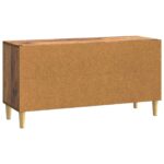 vidaXL TV skrinka Staré drevo 99 x 34,5 x 50 cm Kompozitné drevo – Obrázok 8