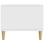 vidaXL Konferenčný stolík Biela 90 x 50 x 40 cm Kompozitné drevo – Obrázok 5