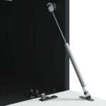 vidaXL Konferenčný stolík Čierna 90 x 50 x 40 cm Kompozitné drevo – Obrázok 8