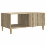 vidaXL Konferenčný stolík Dub sonoma 90 x 50 x 40 cm Kompozitné drevo – Obrázok 2
