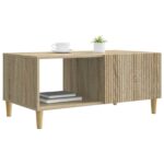 vidaXL Konferenčný stolík Dub sonoma 90 x 50 x 40 cm Kompozitné drevo – Obrázok 3