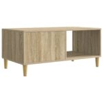 vidaXL Konferenčný stolík Dub sonoma 90 x 50 x 40 cm Kompozitné drevo – Obrázok 7