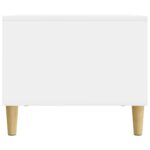 vidaXL Konferenčný stolík Biela s vysokým leskom 90 x 50 x 40 cm – Obrázok 6