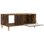 vidaXL Konferenčný stolík Dymový dub 90 x 50 x 40 cm Kompozitné drevo – Obrázok 4