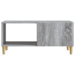 vidaXL Konferenčný stolík Sivá sonoma 90 x 50 x 40 cm Kompozitné drevo – Obrázok 5