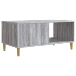 vidaXL Konferenčný stolík Sivá sonoma 90 x 50 x 40 cm Kompozitné drevo – Obrázok 7