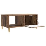 vidaXL Konferenčný stolík Staré drevo 90 x 50 x 40 cm Kompozitné drevo – Obrázok 4