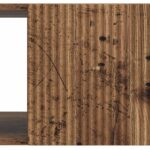 vidaXL Konferenčný stolík Staré drevo 90 x 50 x 40 cm Kompozitné drevo – Obrázok 9