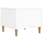 vidaXL Konferenčný stolík Biela 49 x 50 x 40 cm Kompozitné drevo – Obrázok 7