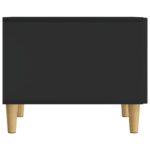 vidaXL Konferenčný stolík Čierna 49 x 50 x 40 cm Kompozitné drevo – Obrázok 5