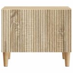 vidaXL Konferenčný stolík Dub sonoma 49 x 50 x 40 cm Kompozitné drevo – Obrázok 4