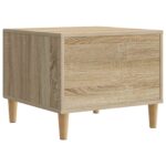 vidaXL Konferenčný stolík Dub sonoma 49 x 50 x 40 cm Kompozitné drevo – Obrázok 6