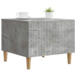 vidaXL Konferenčný stolík so zásuvkou Betónovo sivá 49 x 50 x 40 cm – Obrázok 2