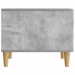 vidaXL Konferenčný stolík so zásuvkou Betónovo sivá 49 x 50 x 40 cm – Obrázok 5