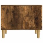 vidaXL Konferenčný stolík Dymový dub 49 x 50 x 40 cm Kompozitné drevo – Obrázok 6