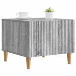 vidaXL Konferenčný stolík Sivá sonoma 49 x 50 x 40 cm Kompozitné drevo – Obrázok 2