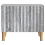 vidaXL Konferenčný stolík Sivá sonoma 49 x 50 x 40 cm Kompozitné drevo – Obrázok 4