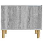 vidaXL Konferenčný stolík Sivá sonoma 49 x 50 x 40 cm Kompozitné drevo – Obrázok 5