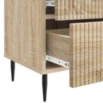 vidaXL Nočný stolík Dub sonoma 43 x 34,5 x 47,5 cm Kompozitné drevo – Obrázok 8