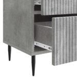 vidaXL Nočný stolík 2 pcs Betónovo sivá 43 x 34,5 x 47,5 cm – Obrázok 9