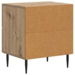 vidaXL Nočný stolík Dub artisan 43 x 34,5 x 47,5 cm Kompozitné drevo – Obrázok 6