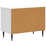 vidaXL Nočný stolík Biela 62 x 34,5 x 47,5 cm Kompozitné drevo – Obrázok 6